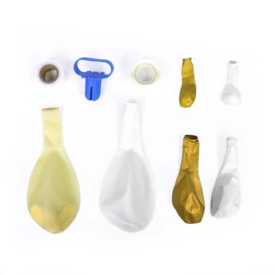 10ft. Gold & White Balloon Garland by Celebrate It™